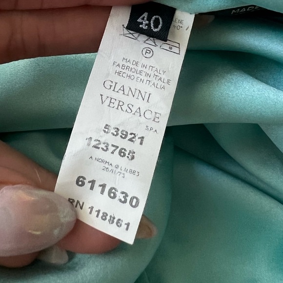 Gianni Versace silk dress - Picture 15 of 16